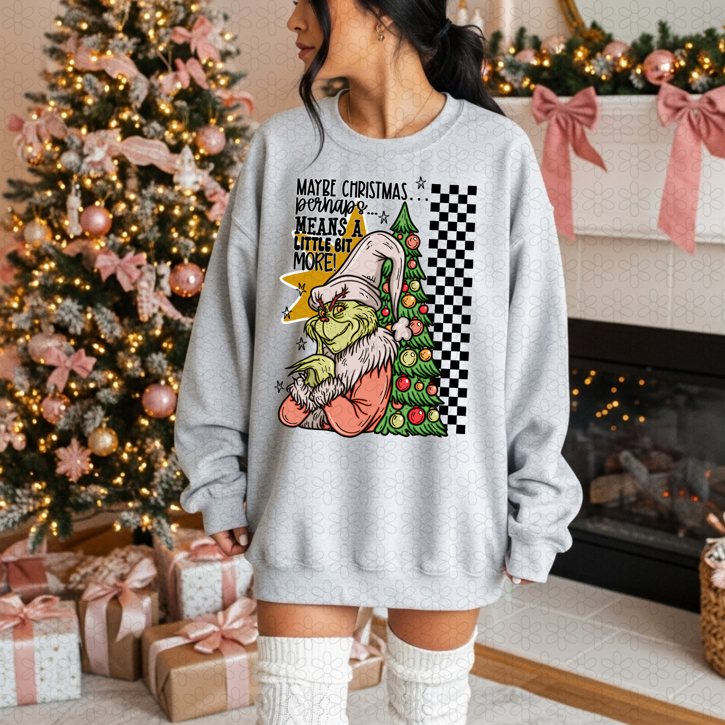 Maybe Christmas Perhaps DTF Transfer