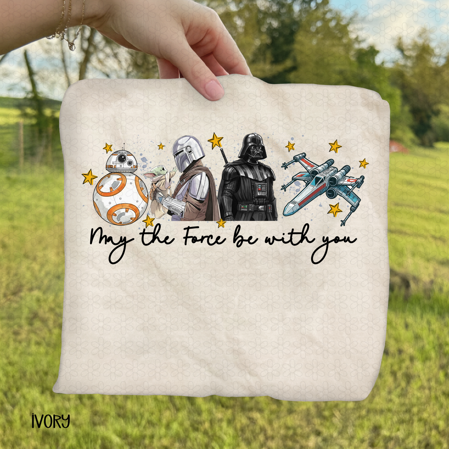 May the Force me with you DTF Transfer