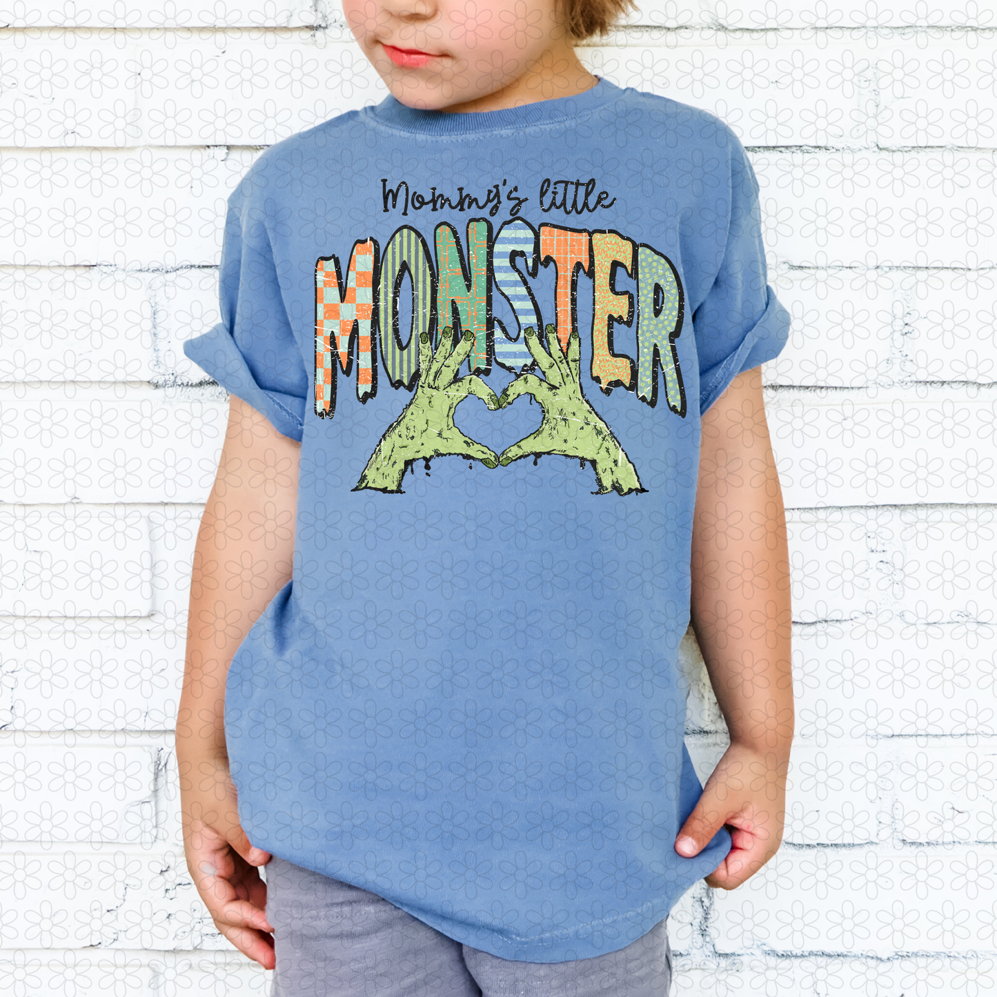 Mommy's little Monster BOY DTF Transfer