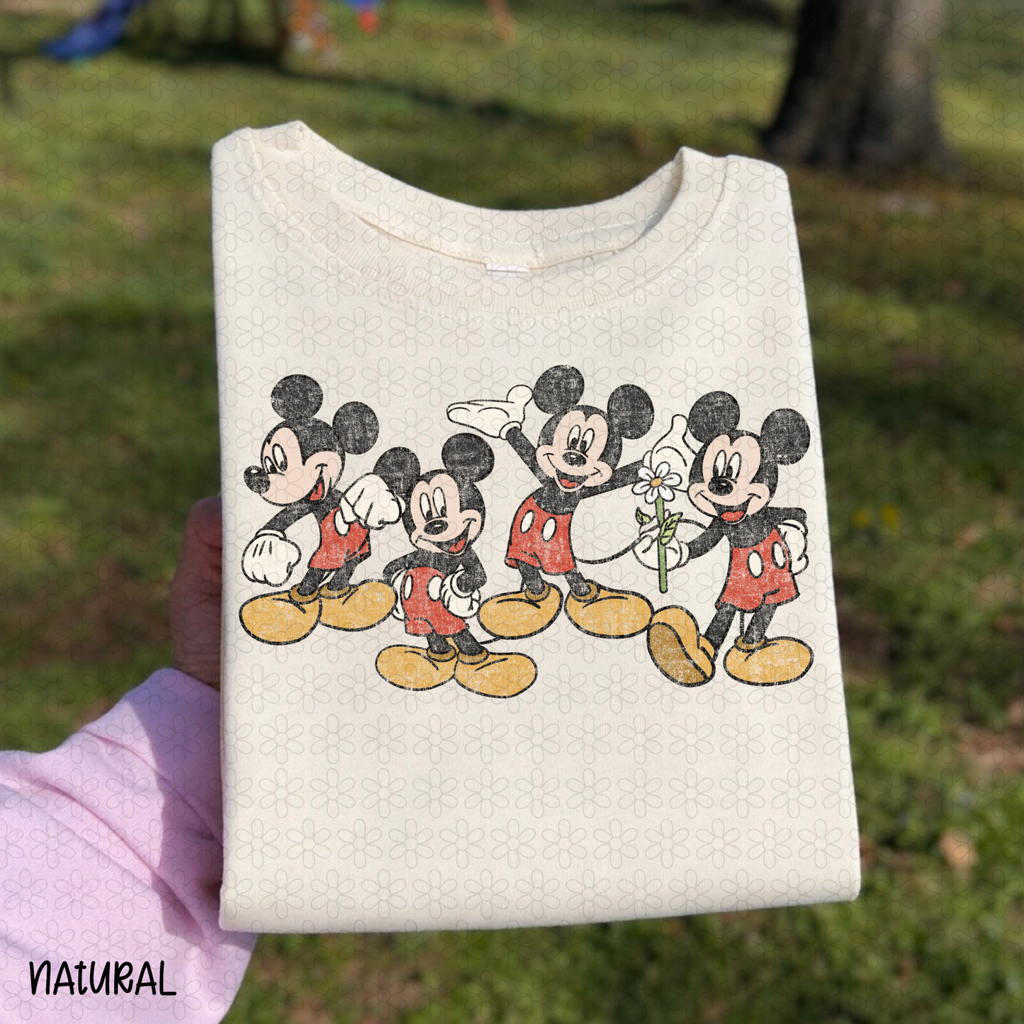 Mouse Crew Cartoon Retro DTF Transfer