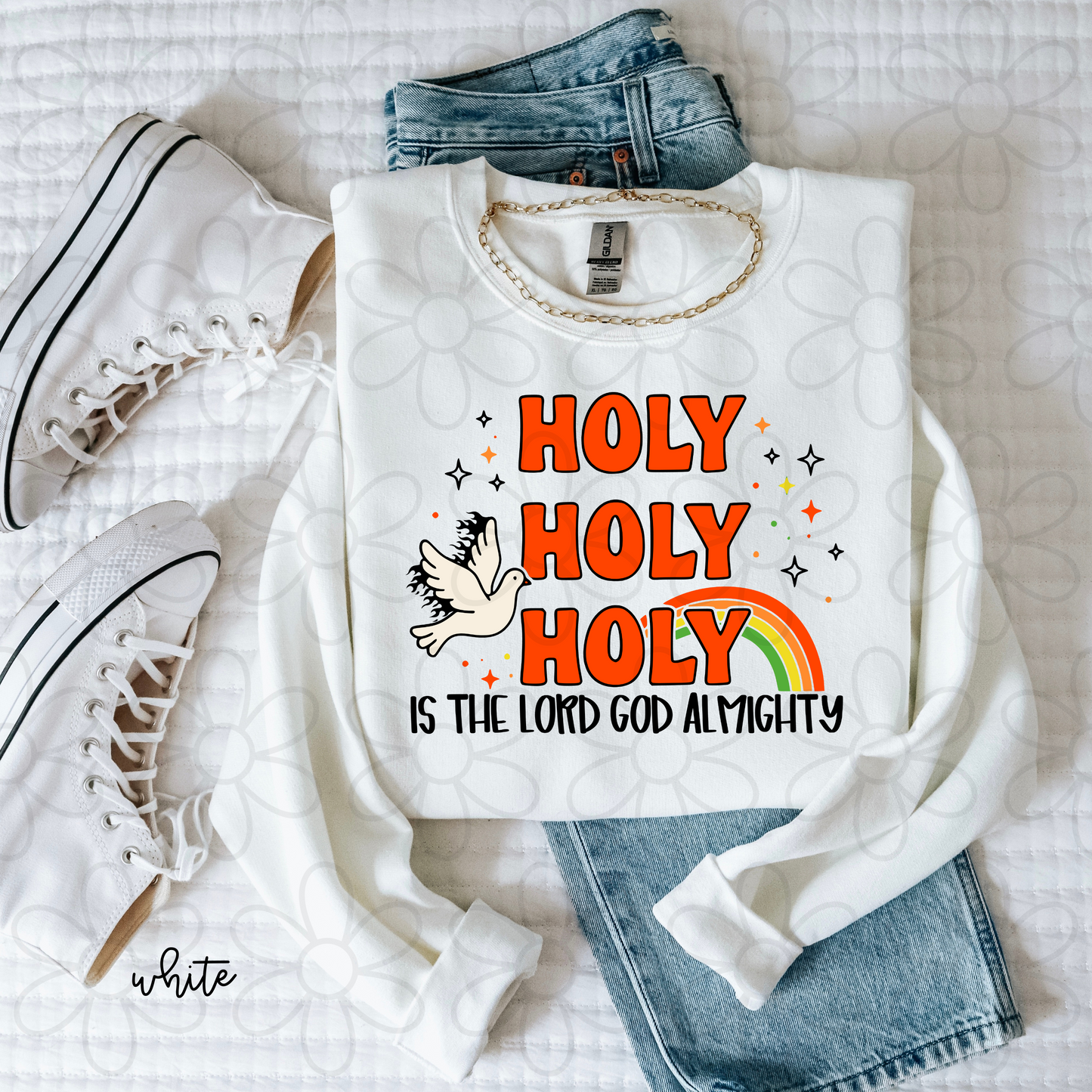 Holy Holy Holy Is The Lord God Almighty Completed Tee