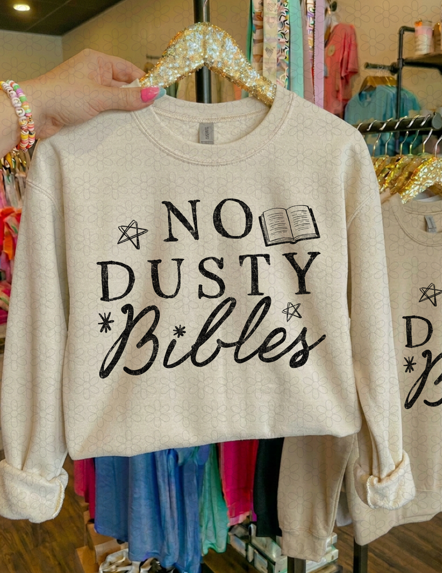 NO DUSTY BIBLES (Multiple Colors) DTF Transfer