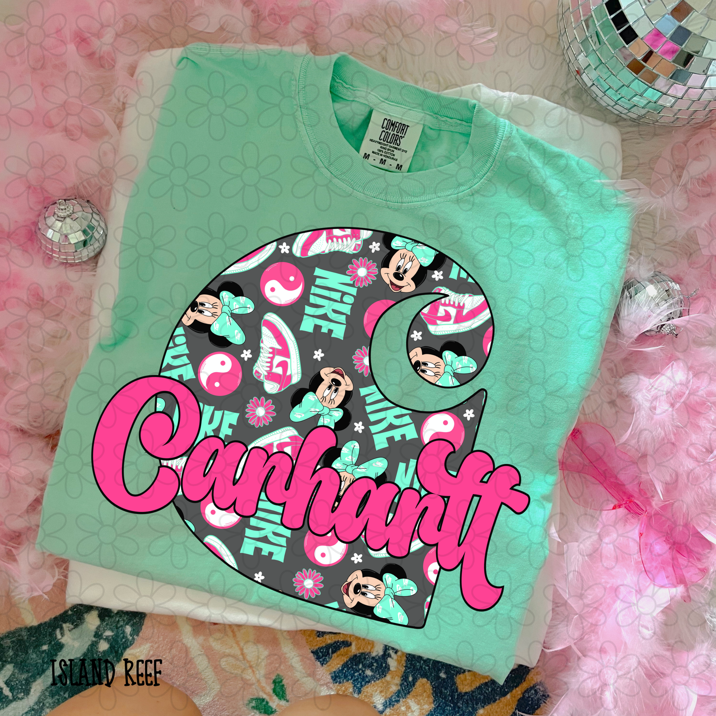 Nke Carhartt Minnie DTF Transfer