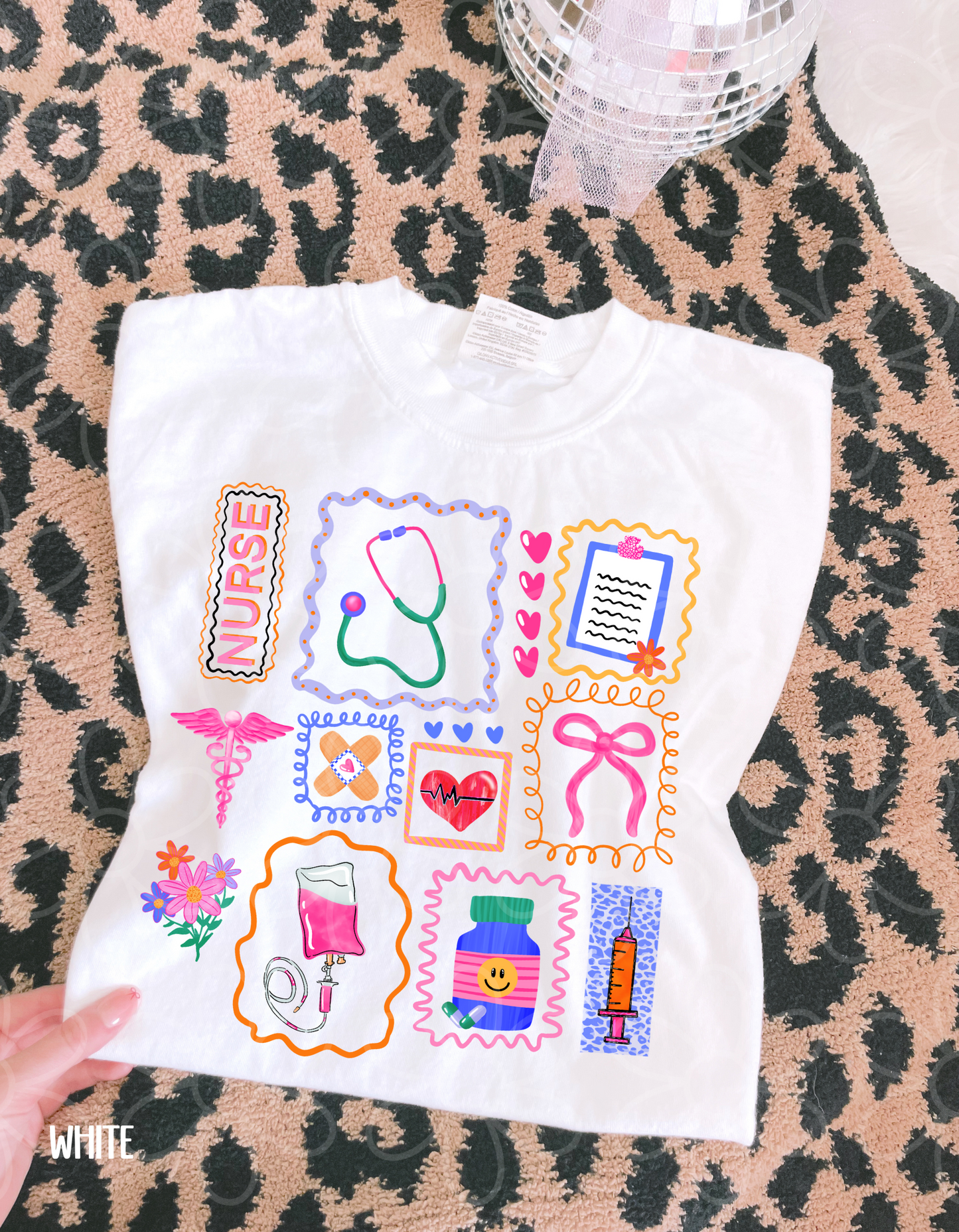 Nurse Doodles Completed Tee