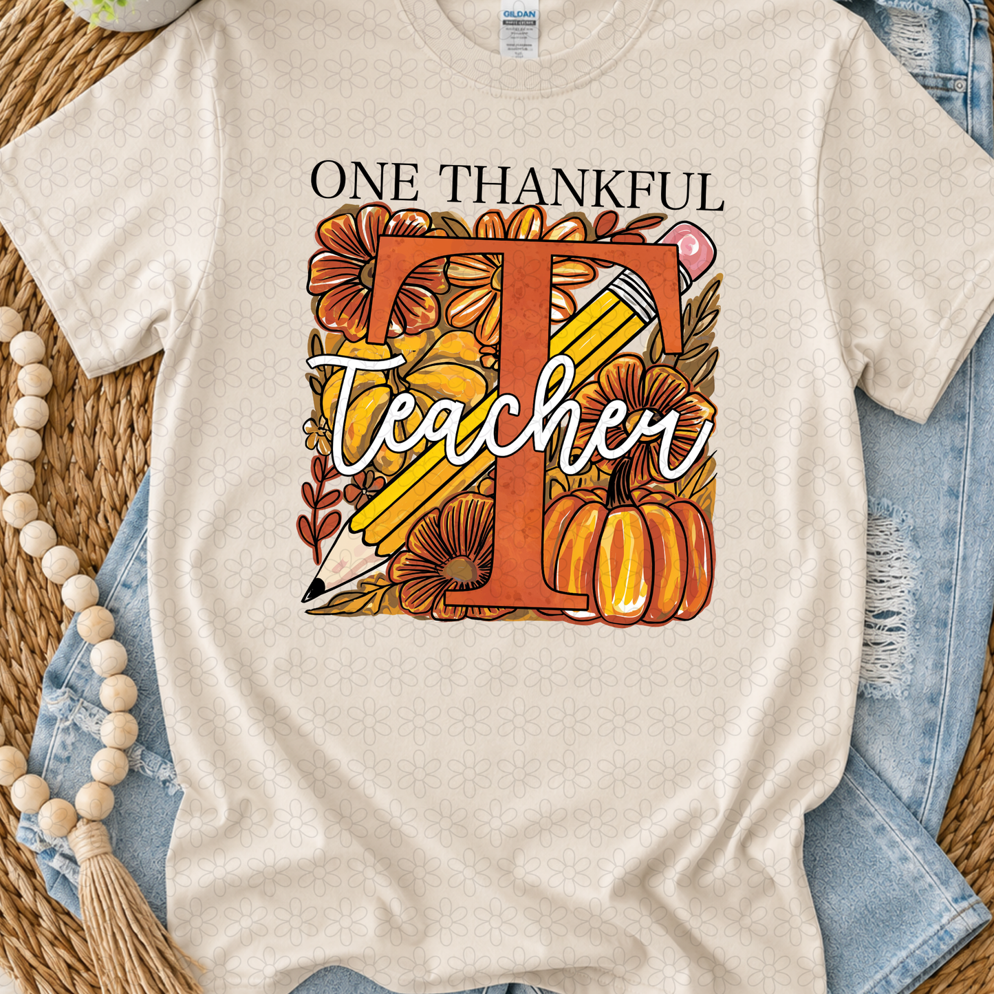 One THANKFUL teacher DTF Transfer