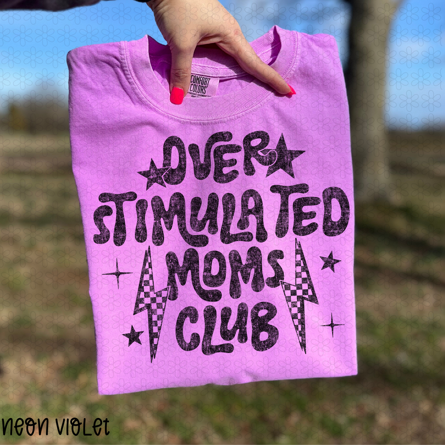 Over Stimulated Moms Club DTF Transfer