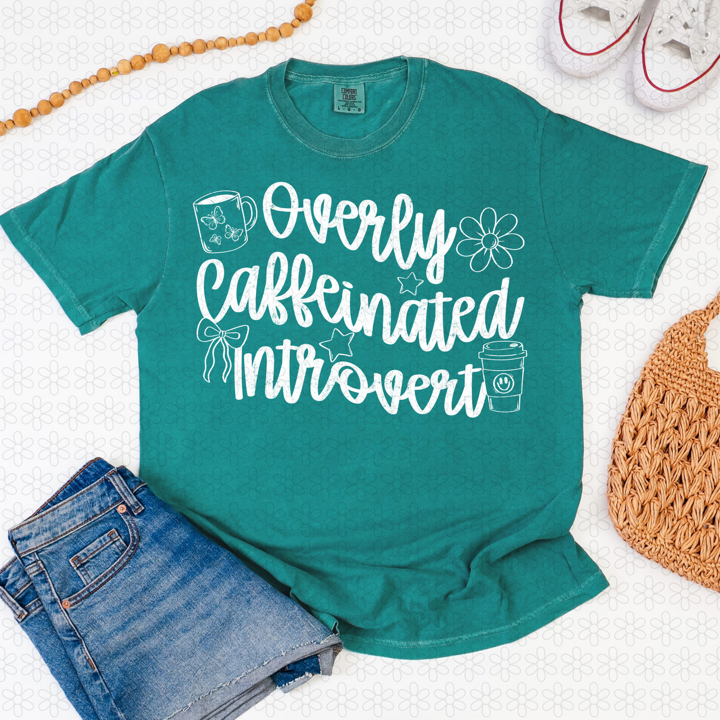 Overly Caffeinated Introvert (Multiple Options) DTF Transfer