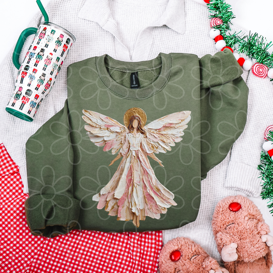 Painted Angel Completed Tee