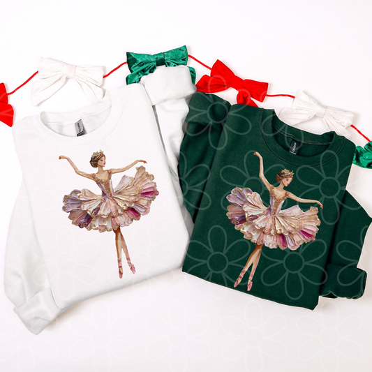 Painted Ballerina Completed Tee