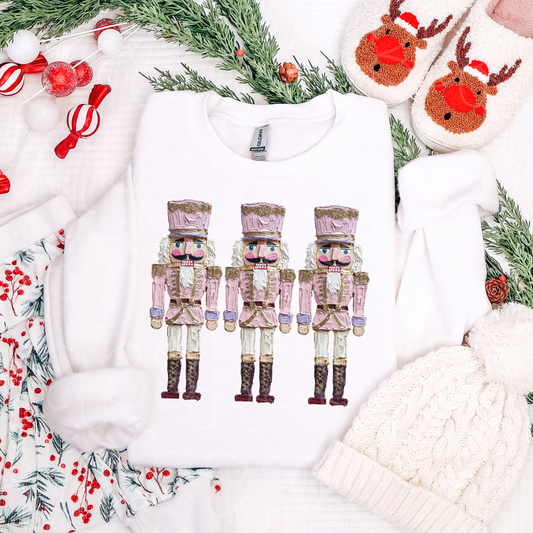 Painted Nutcrackers Completed Tee