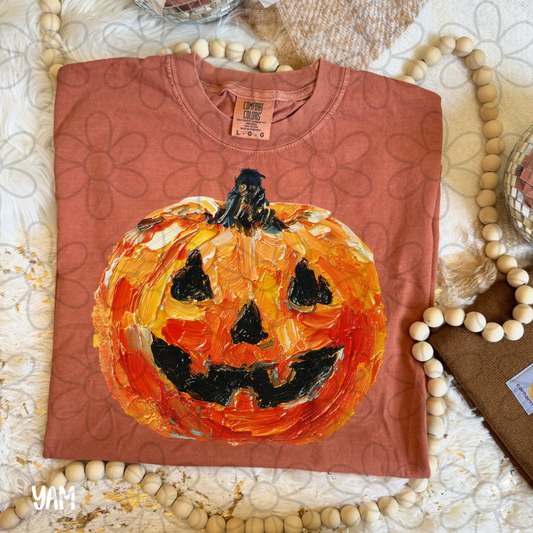 Painted Pumpkin DTF Transfer