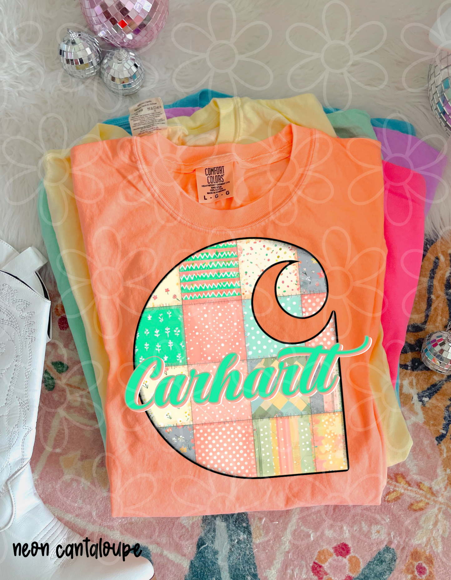 Patchwork Carhartt DTF Transfer