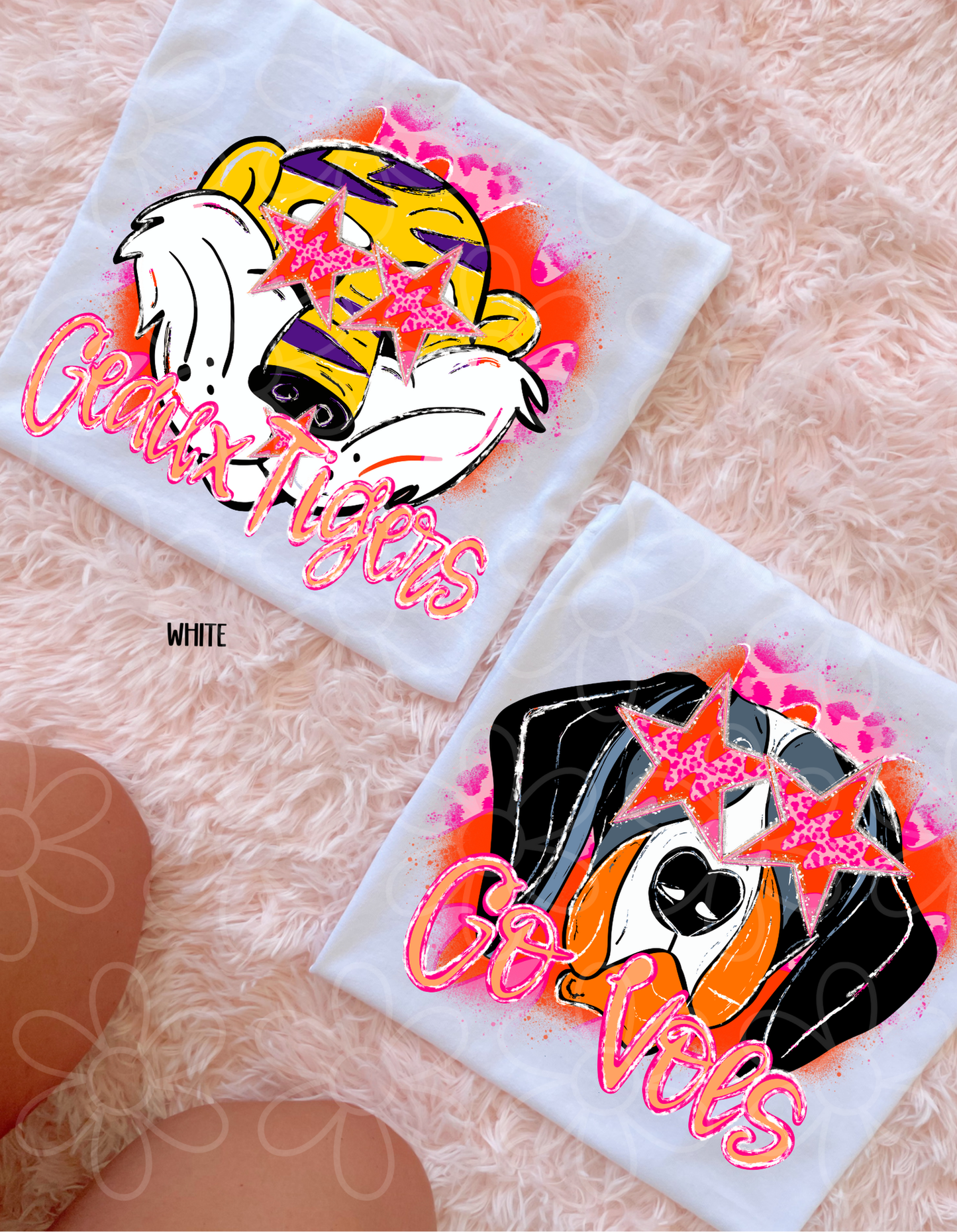 Pink Leopard Teams (Multiple Options) DTF Transfer