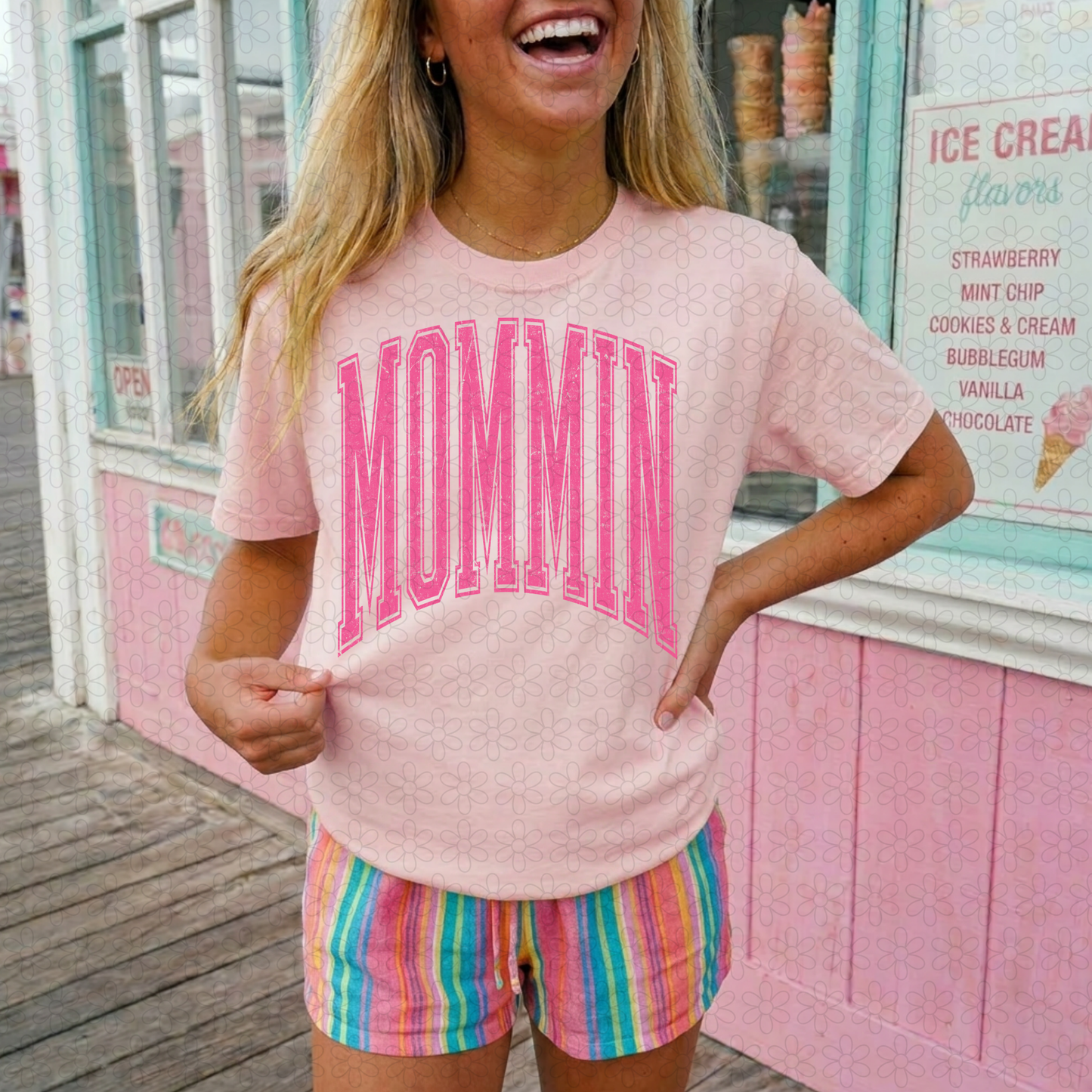 Mommin (Multiple Color Options) DTF Transfer