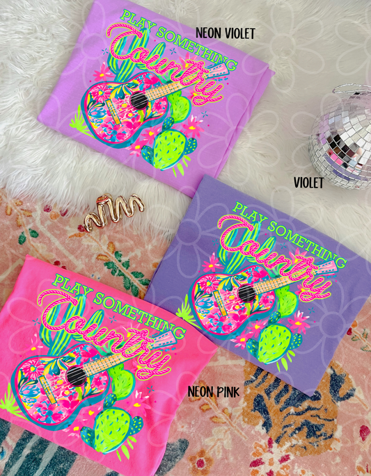 Play Something Country Kids Completed Tee