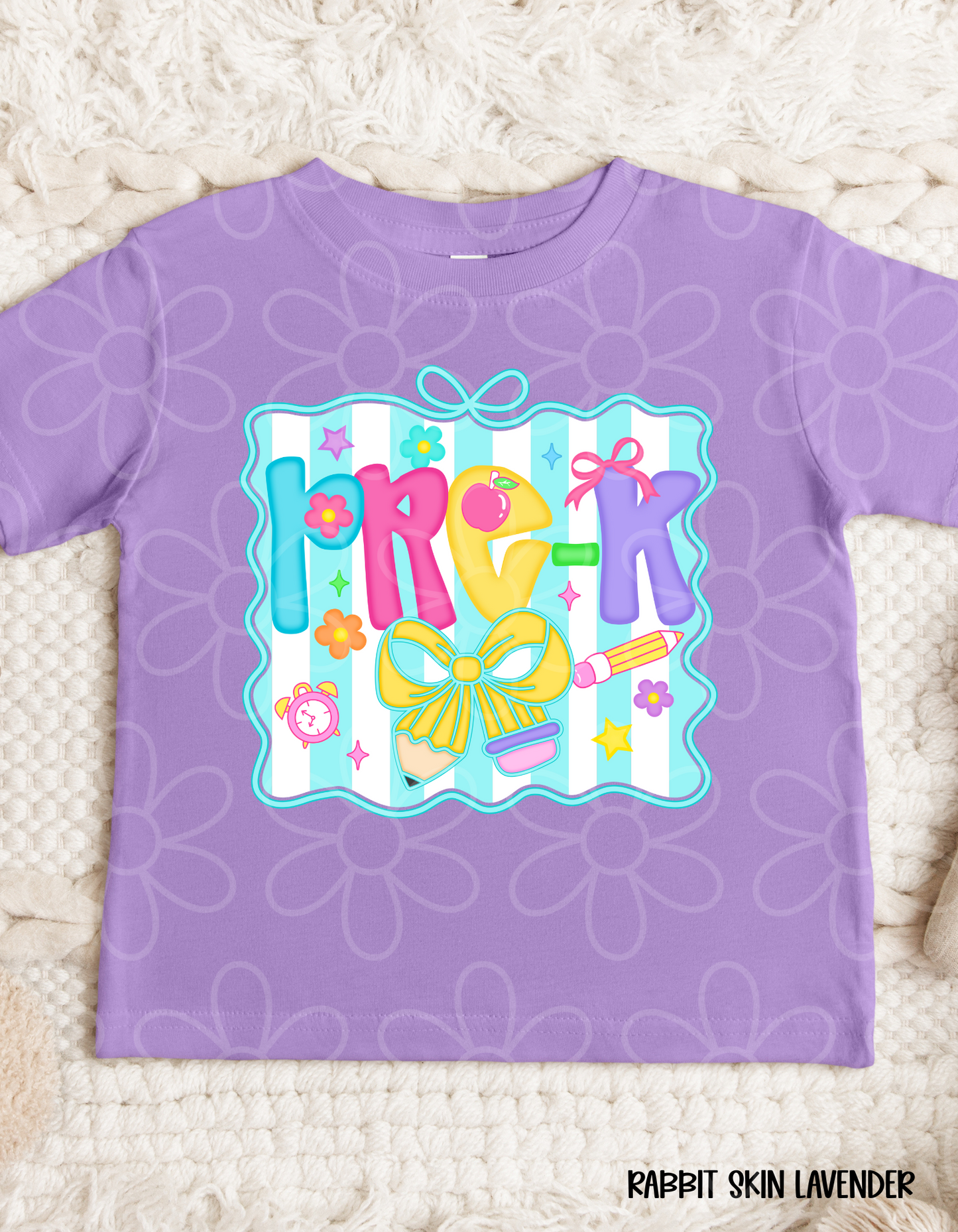 Preppy Colorful School Grades (Multiple Options) DTF Transfer