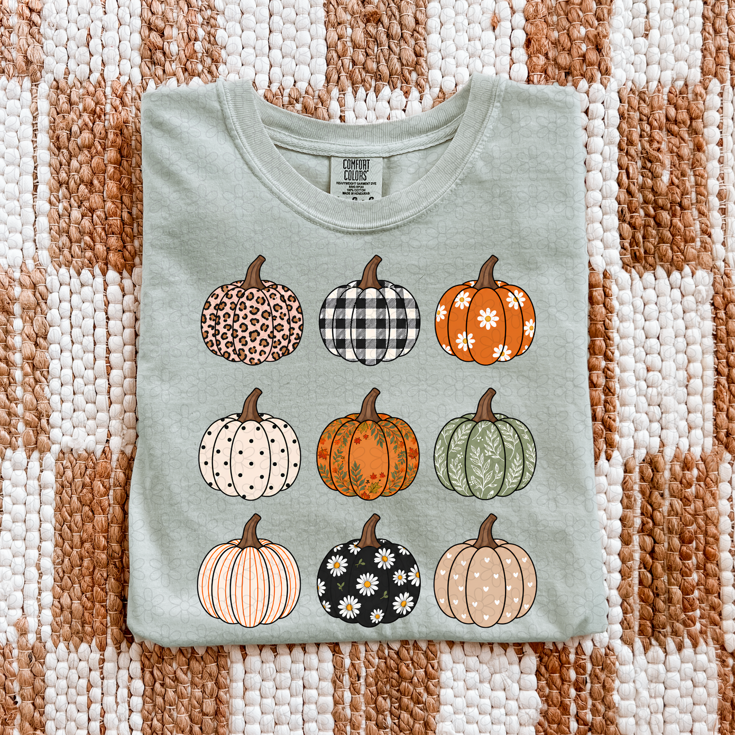 Preppy Pumpkins DTF Transfer
