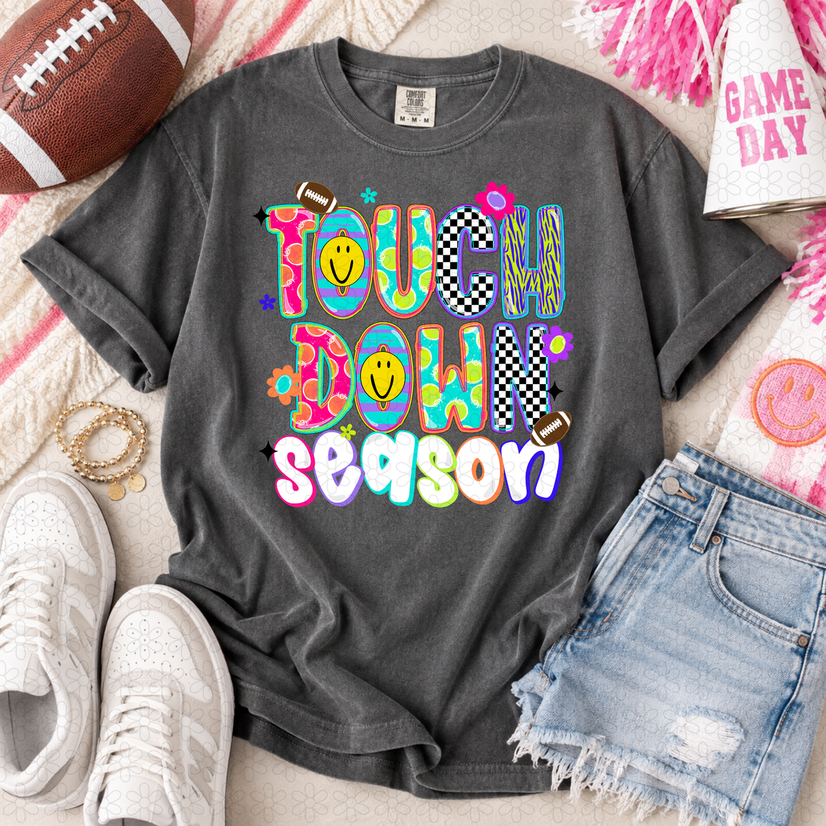 Preppy Touchdown Season DTF Transfer