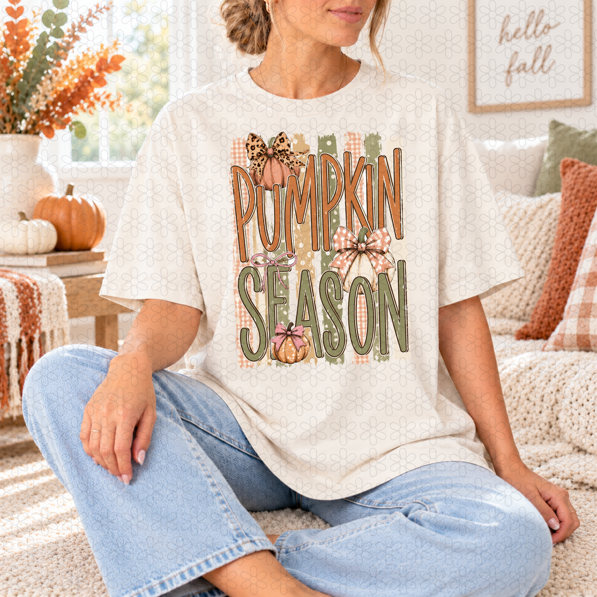 Pumpkin Season DTF Transfer