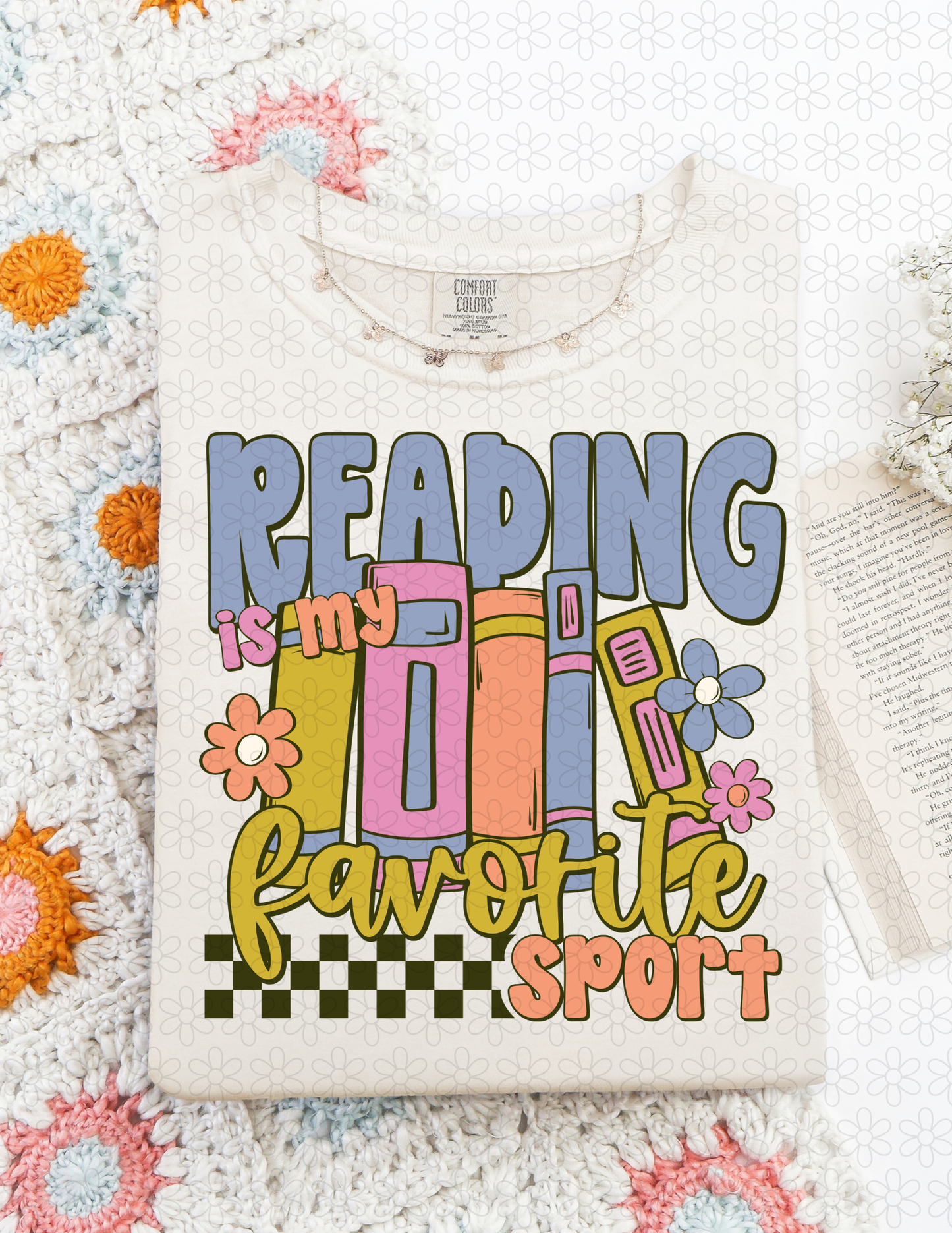 READING IS MY FAVORITE SPORT DTF Transfer