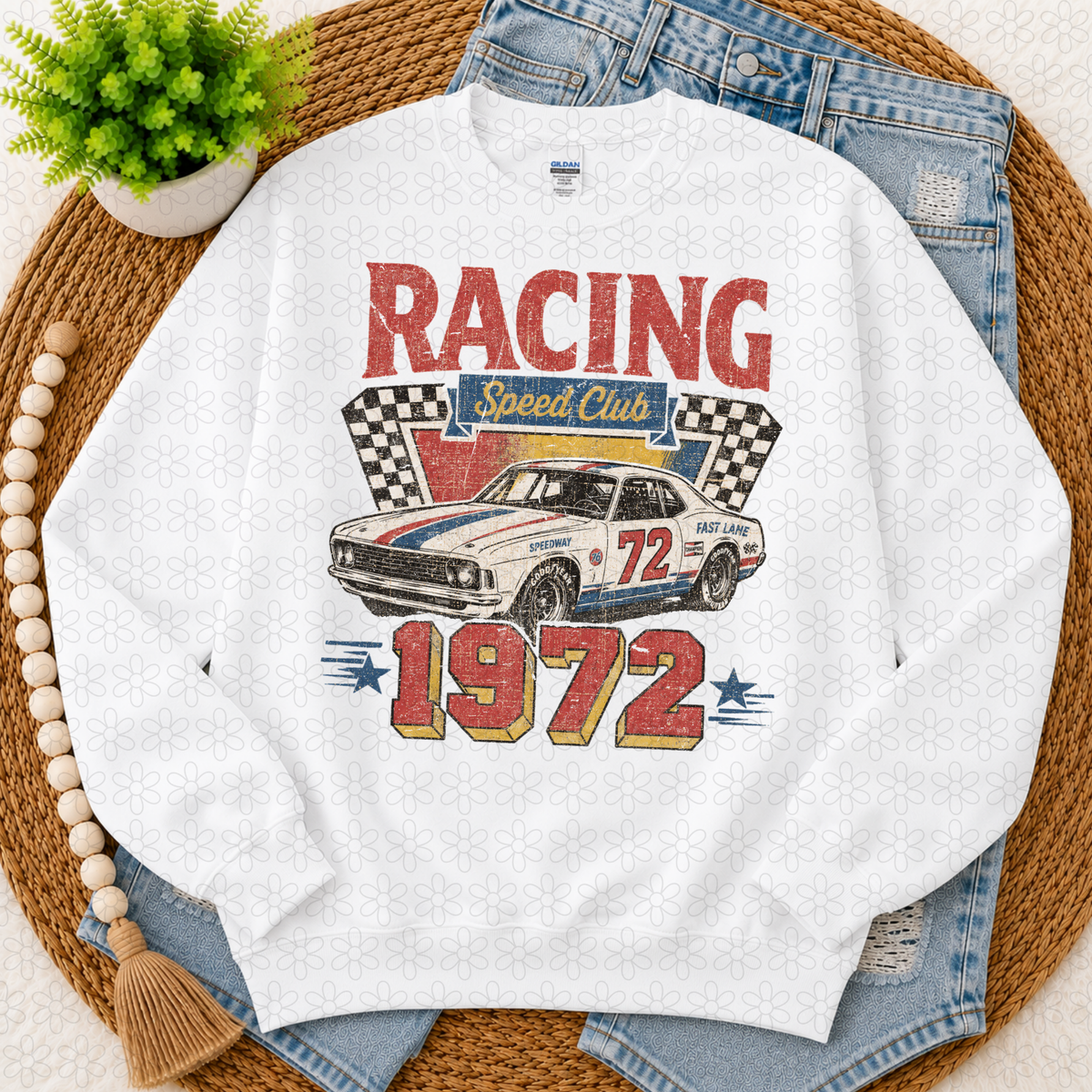 Racing Speed Club DTF Transfer