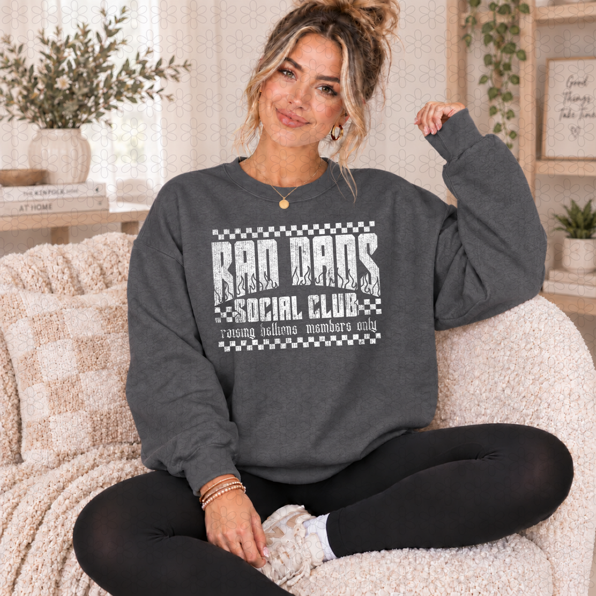 Rad Dads social club (Multiple Colors) DTF Transfer