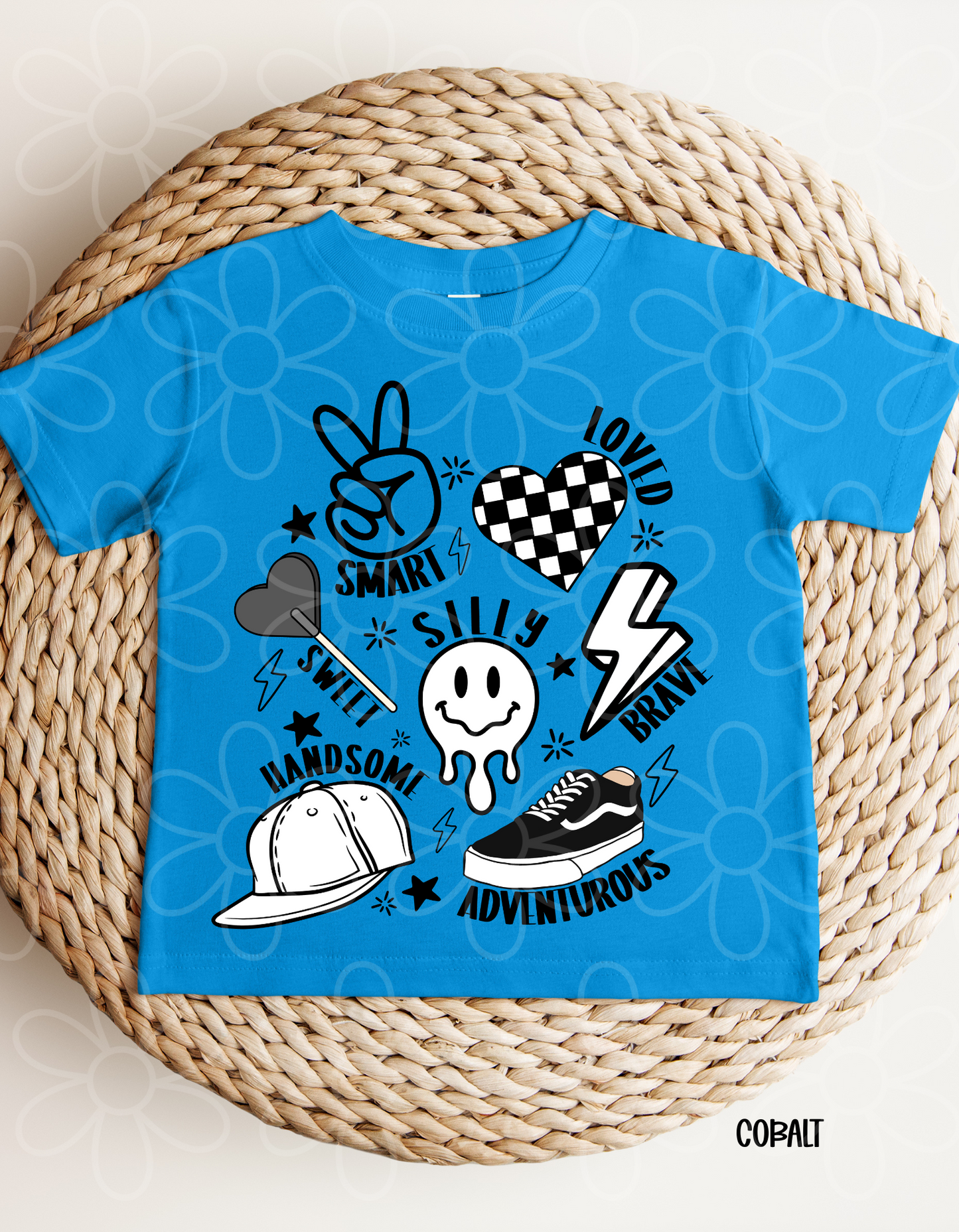 Retro Boy Affirmations DTF Transfer