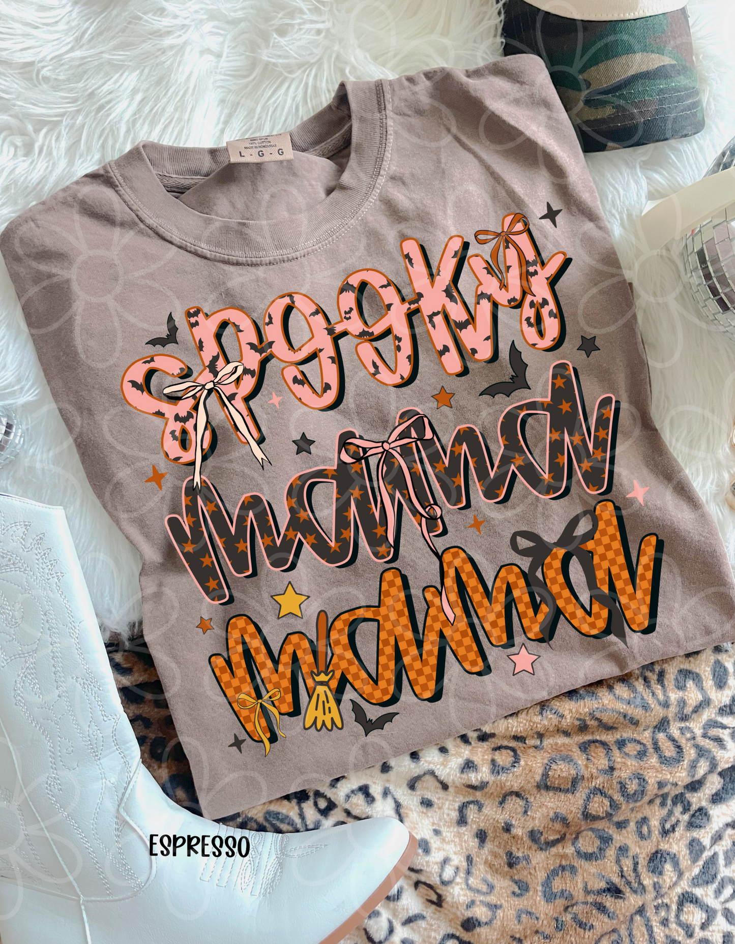 Retro Spooky MaMa DTF Transfer