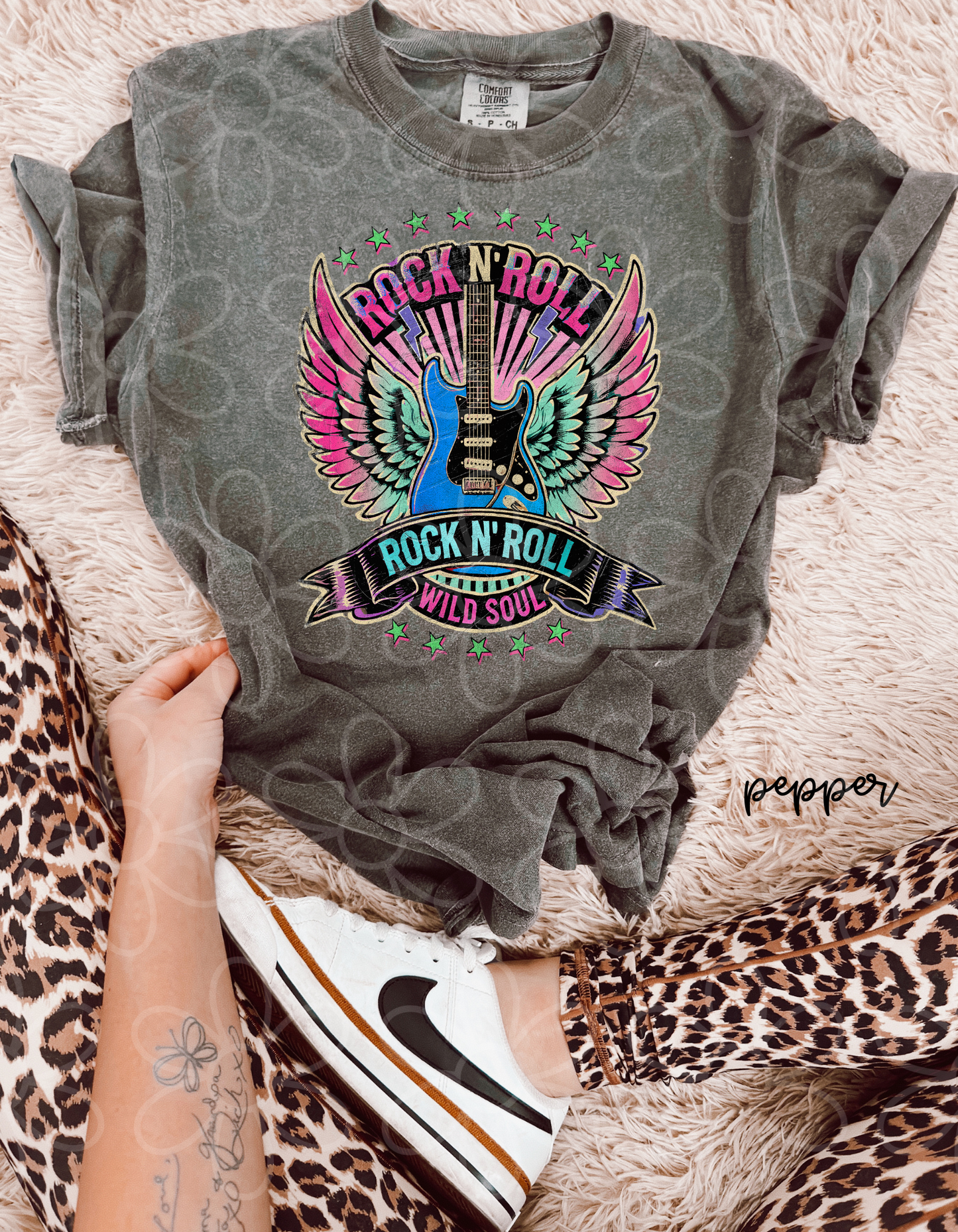 Rock N' Roll Wild Soul Completed Tee