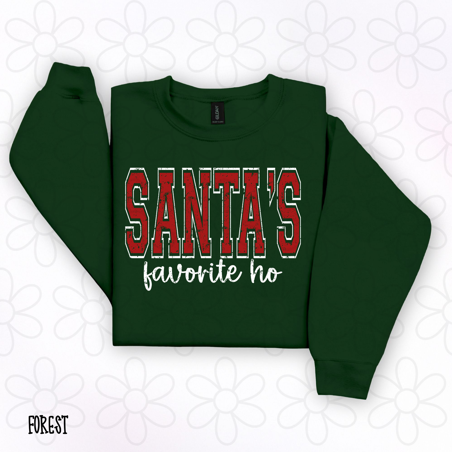 Santas Favorite Ho DTF Transfer