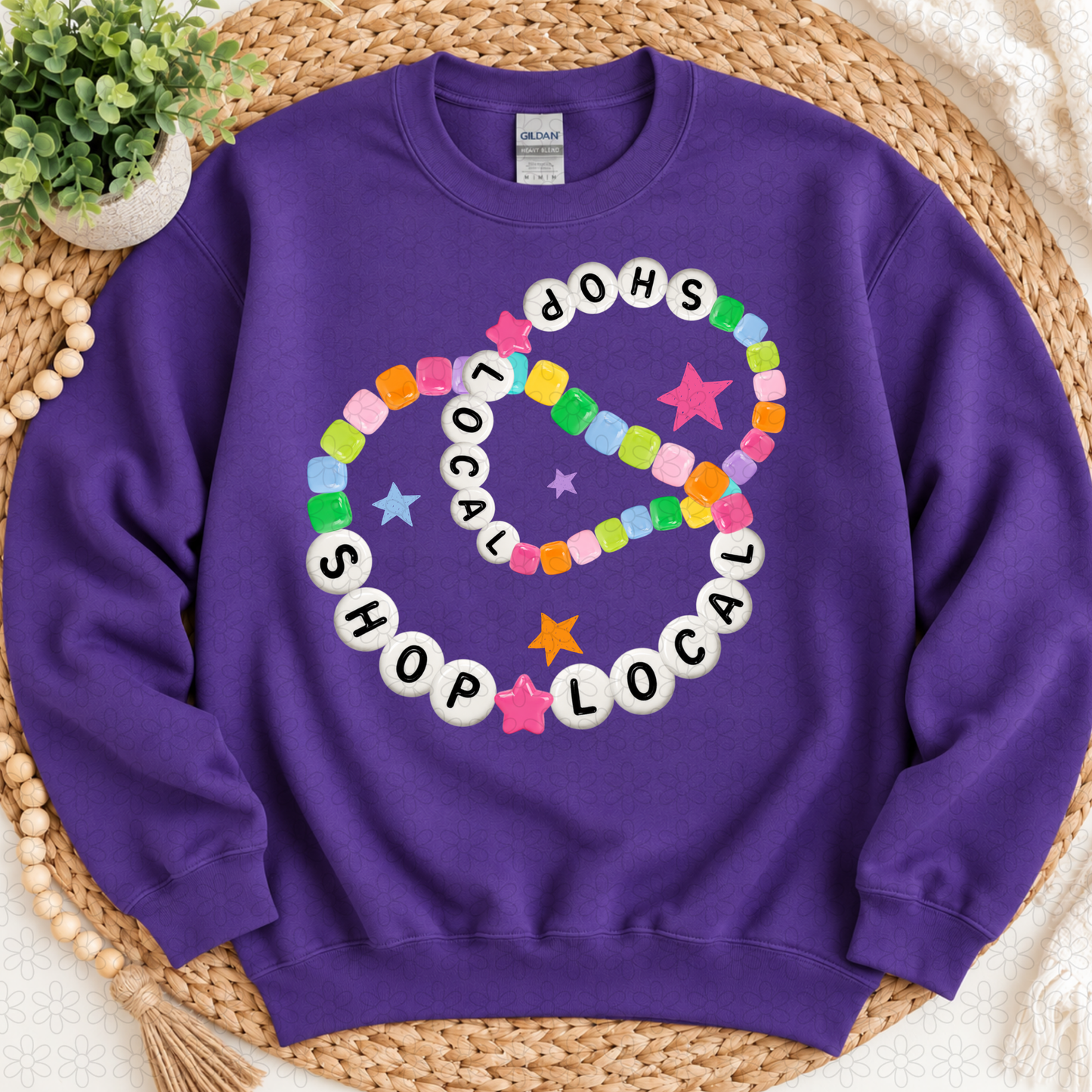 Shop Local Bracelets DTF Transfer
