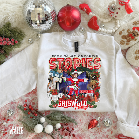 Some Of My Favorite Stories Include The Griswold Family Kids Completed Tee