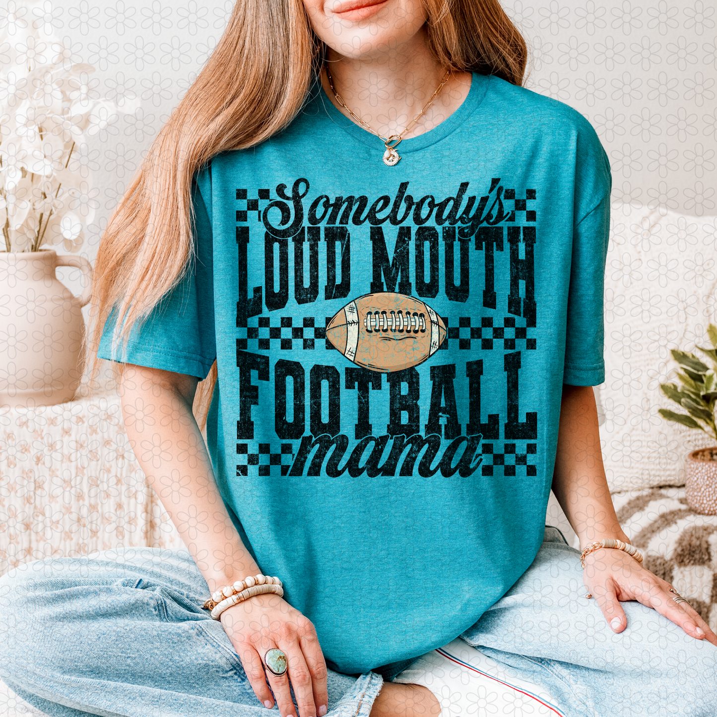 Somebody's Loudmouth Sport Mama (Multiple Options) DTF Transfer
