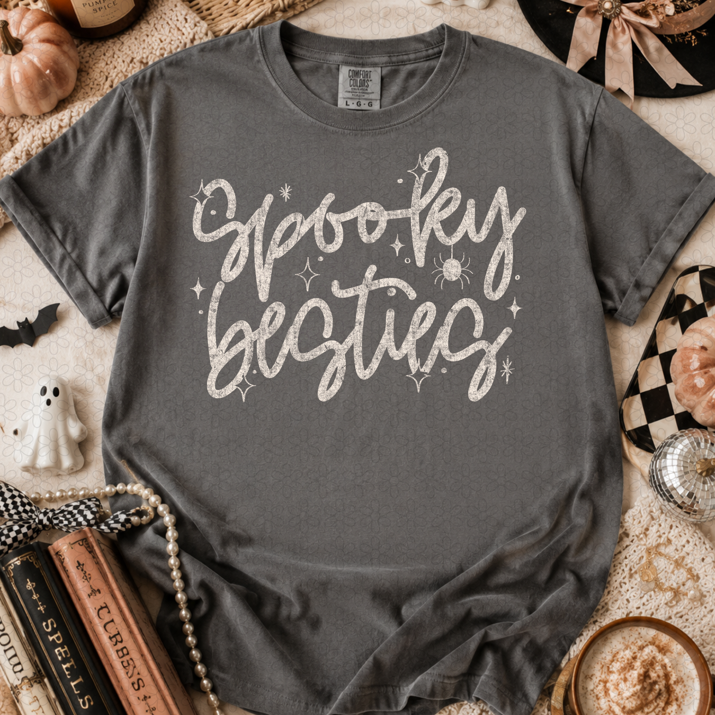Spooky Besties (Multiple Color Options) DTF Transfer
