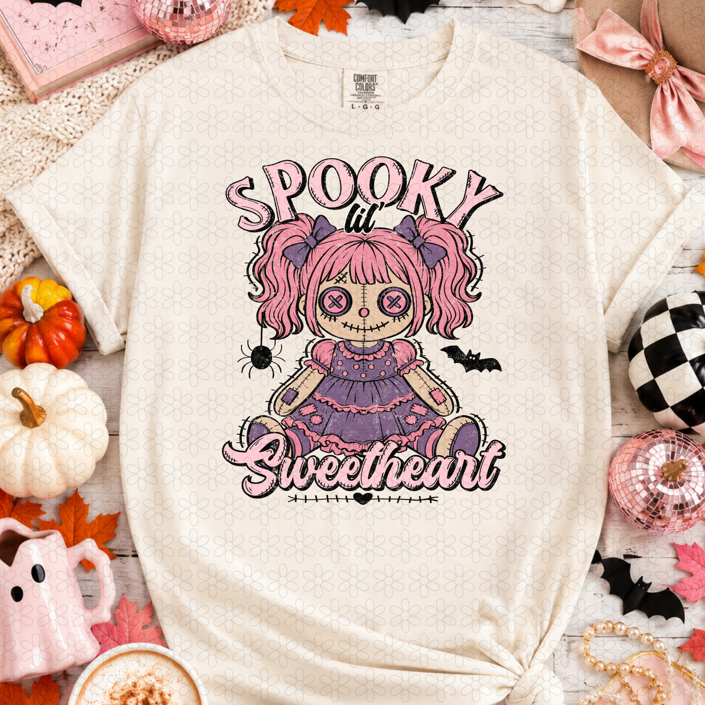 Spooky Lil Sweetheart DTF Transfer