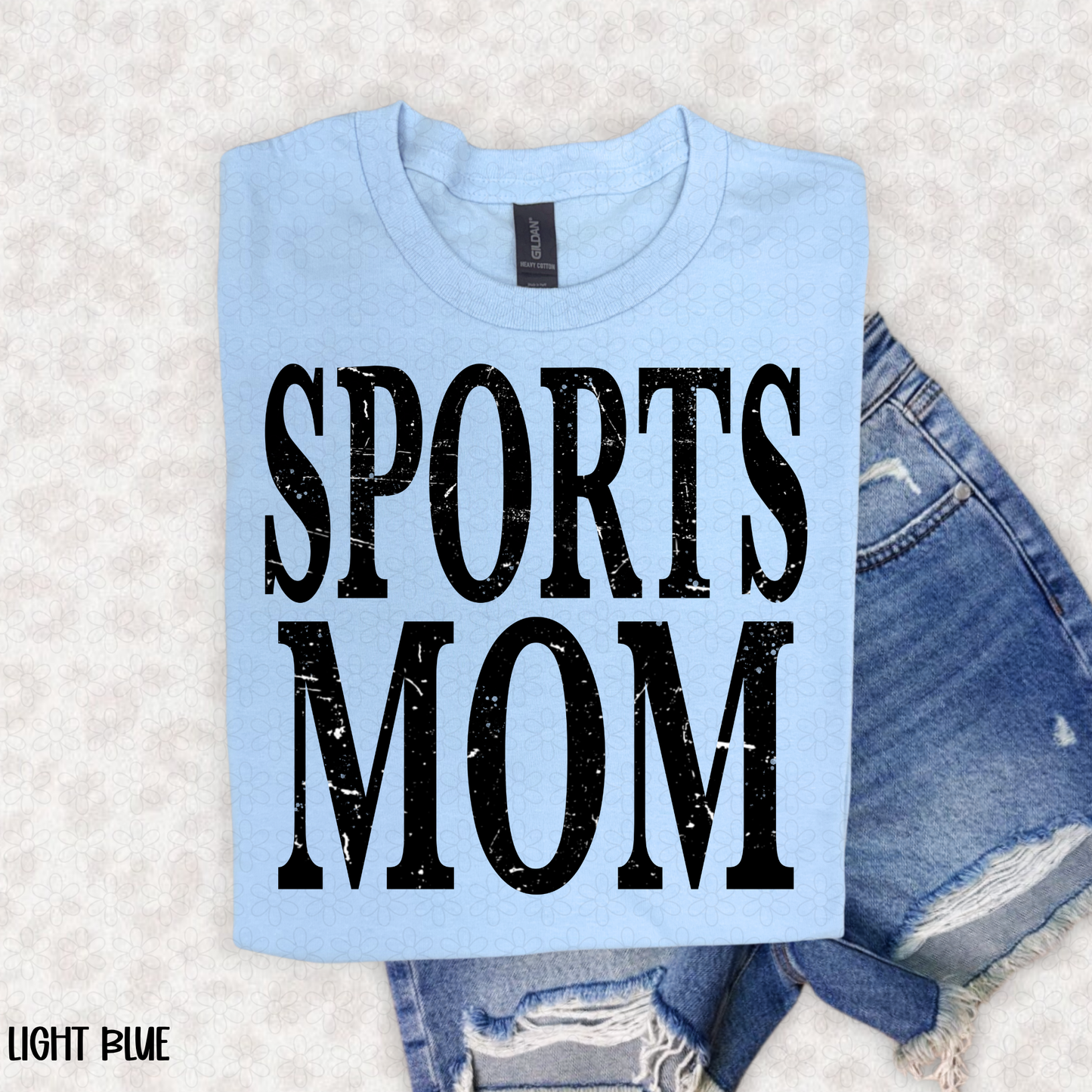 Sports Mom- Black Font DTF Transfer