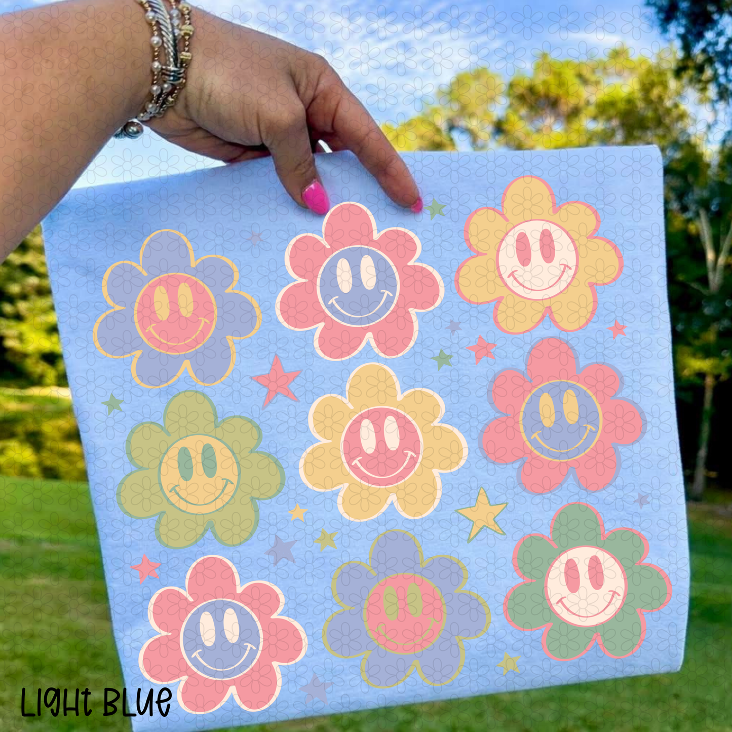 Spring Flowers DTF Transfer