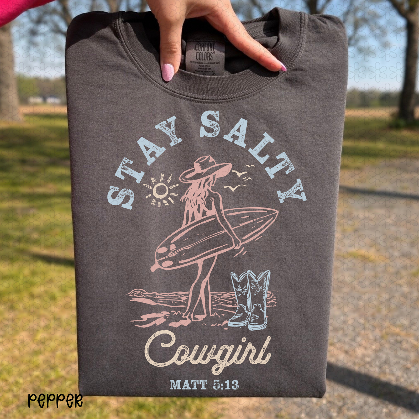 Stay Salty Cowgirl DTF Transfer