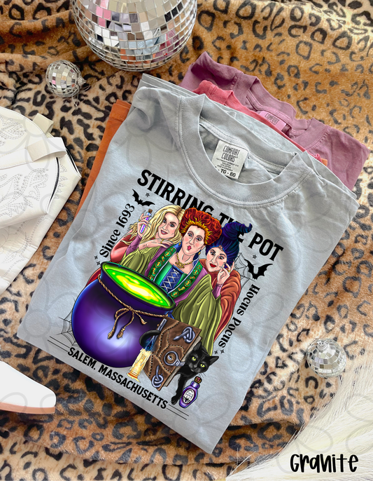 Stirring The Pot Hocus Pocus Completed Tee