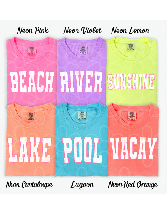 Summer Varsity - Multiple Options Completed Tee