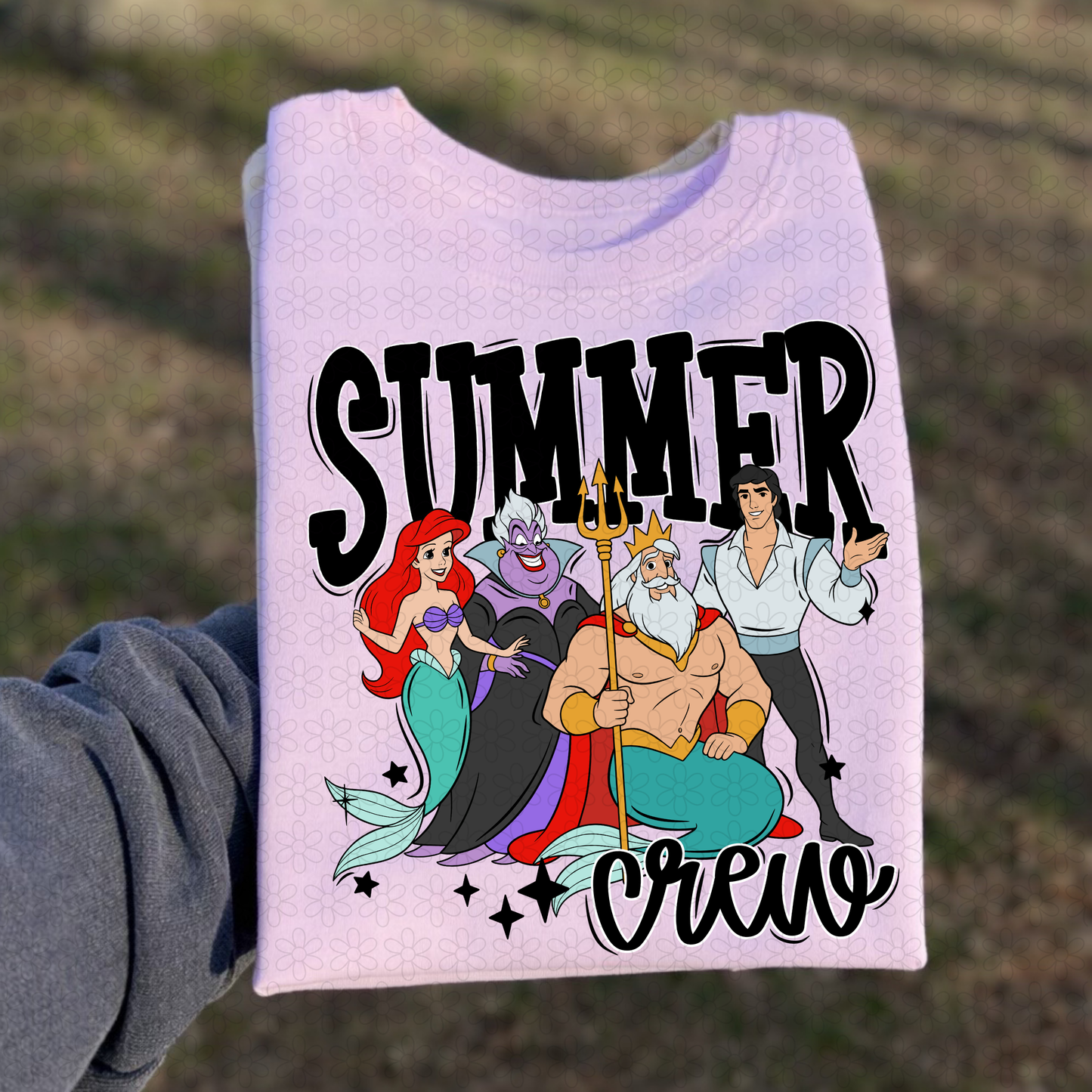 Summer Crew Black DTF Transfer