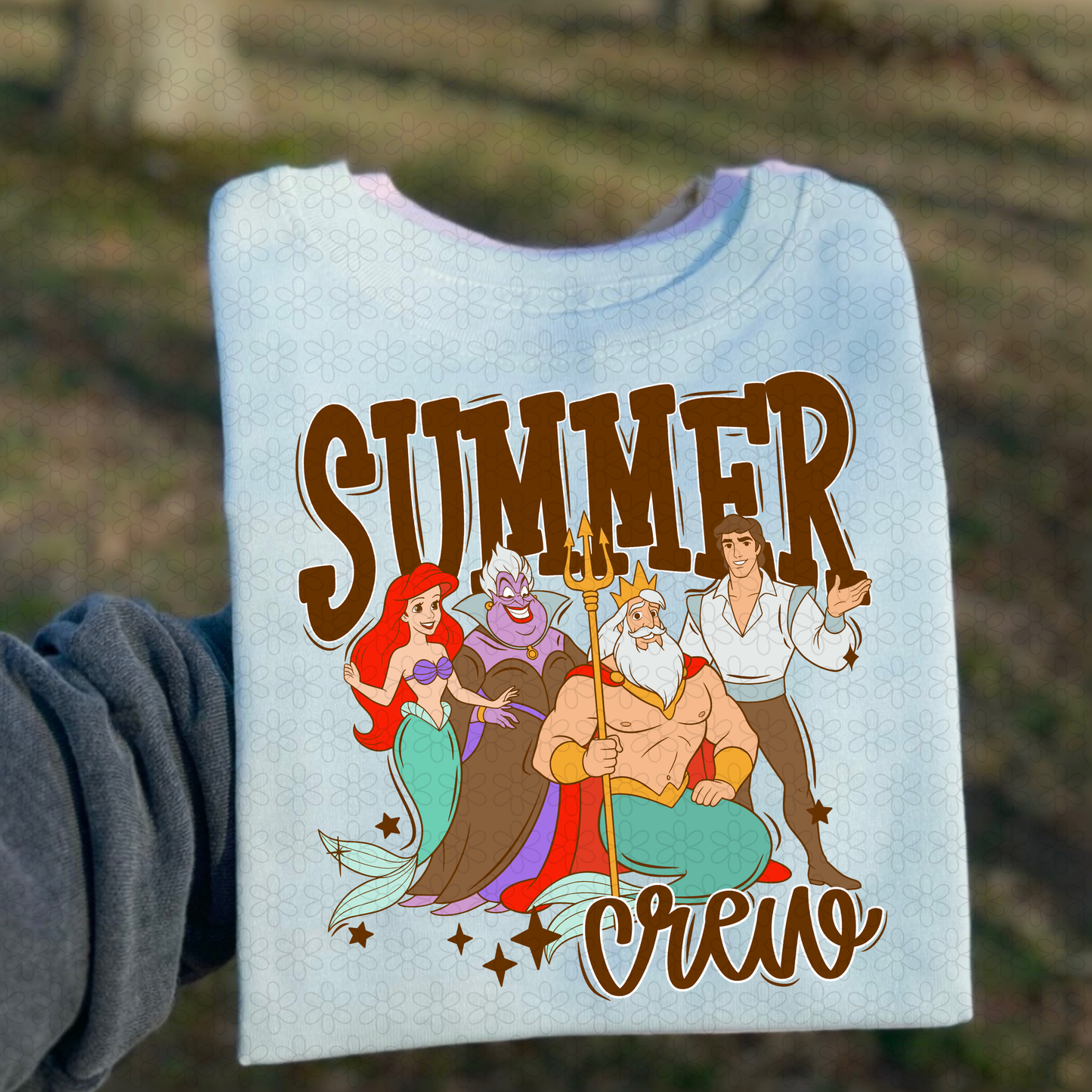 Summer Crew Brown DTF Transfer