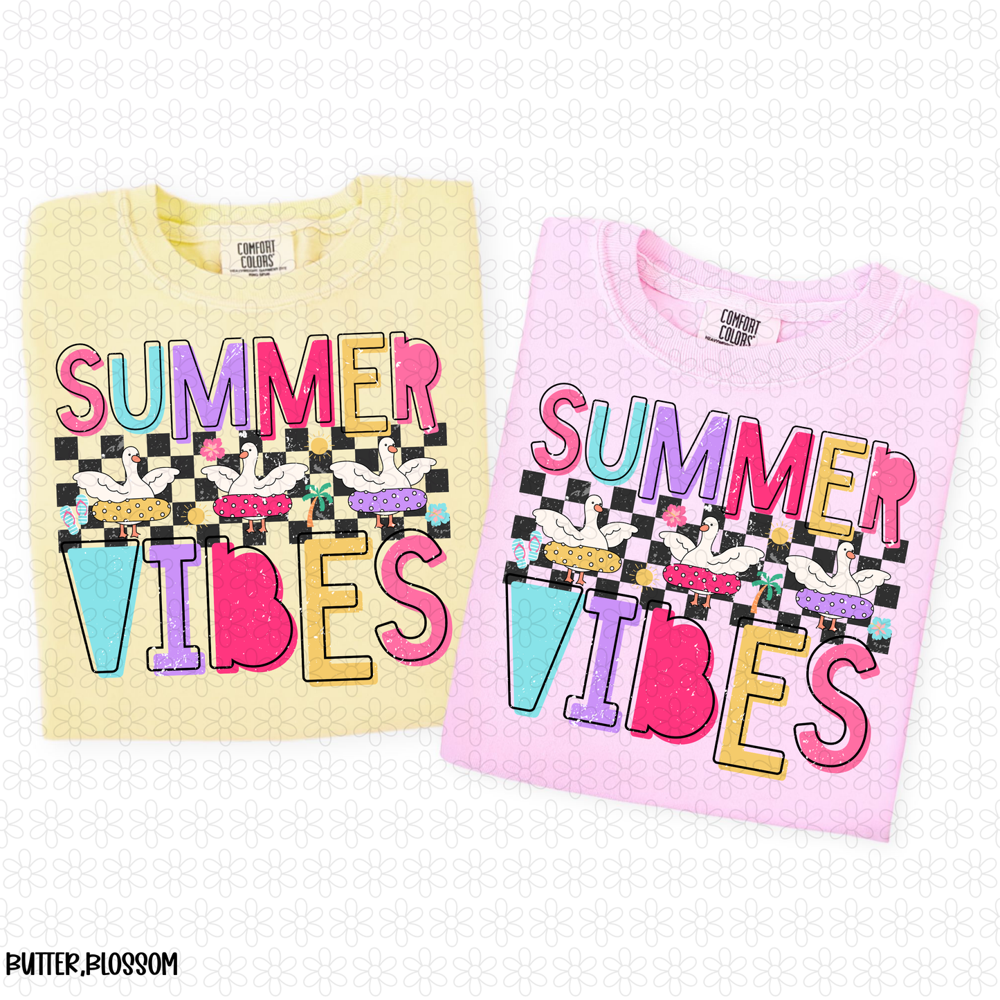 Summer Vibes- Girl DTF Transfer