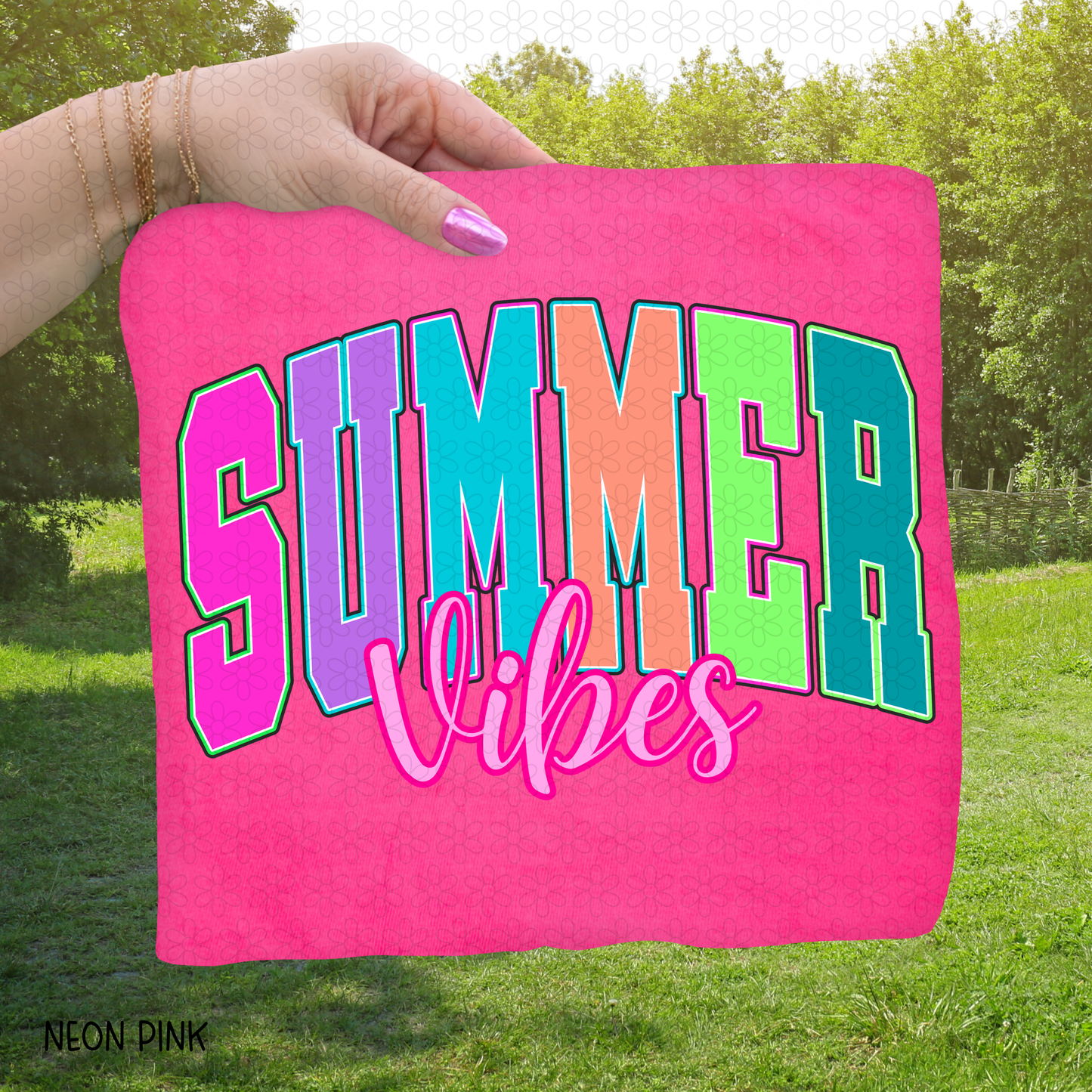 Summer Vibes DTF Transfer