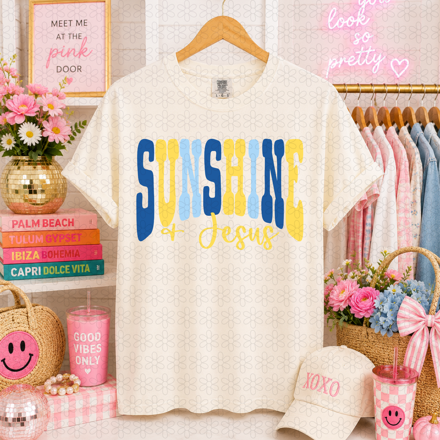 Sunshine & Jesus DTF Transfer