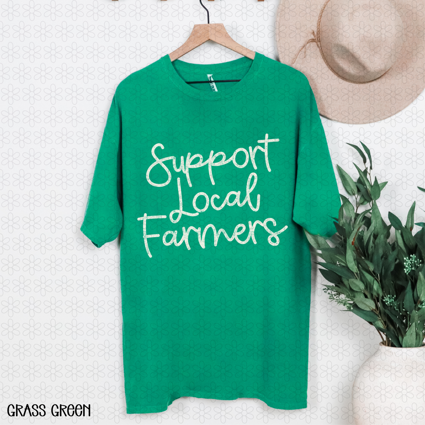 Support Local Farmer- White DTF Transfer
