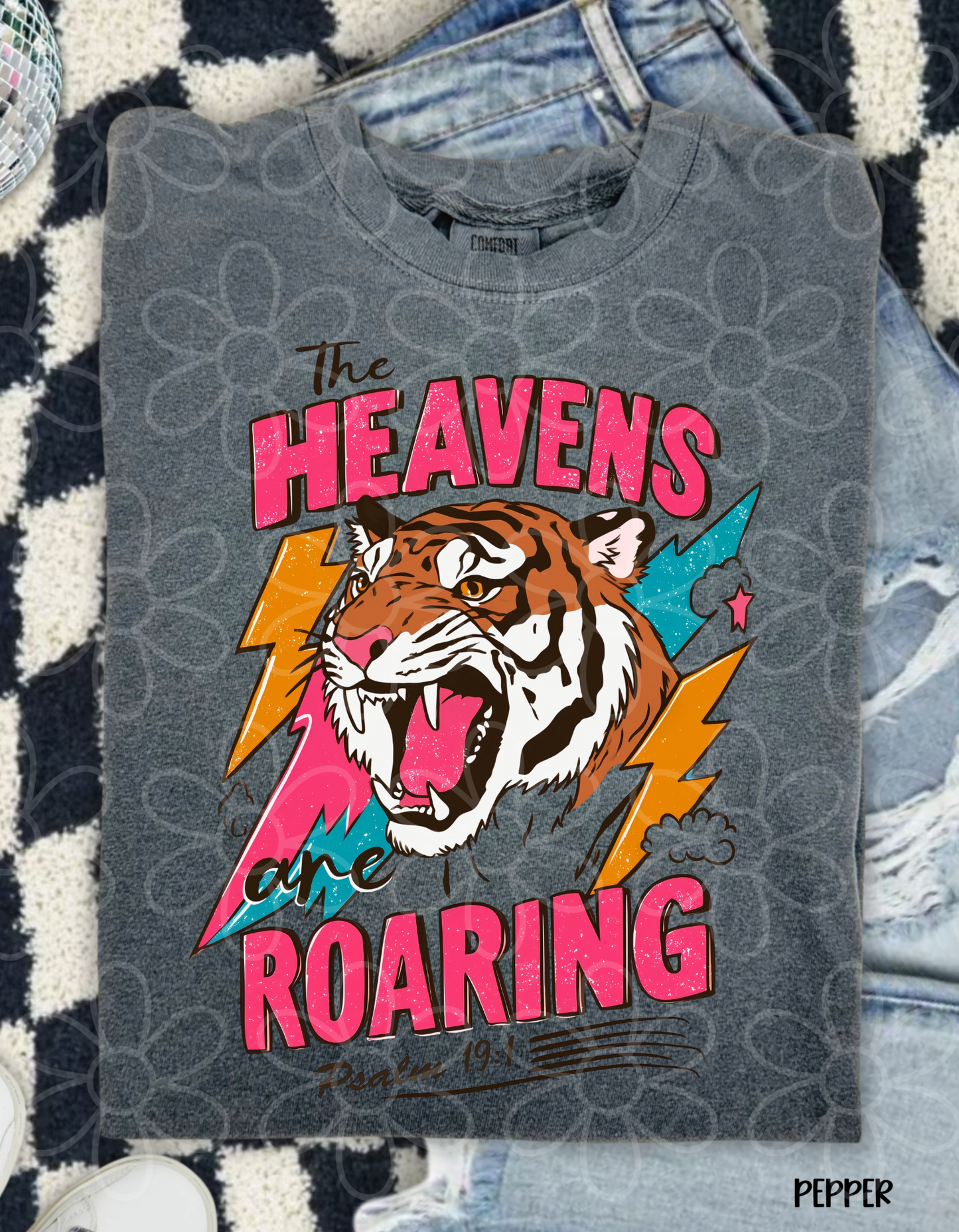 The Heavens Are Roaring DTF Transfer