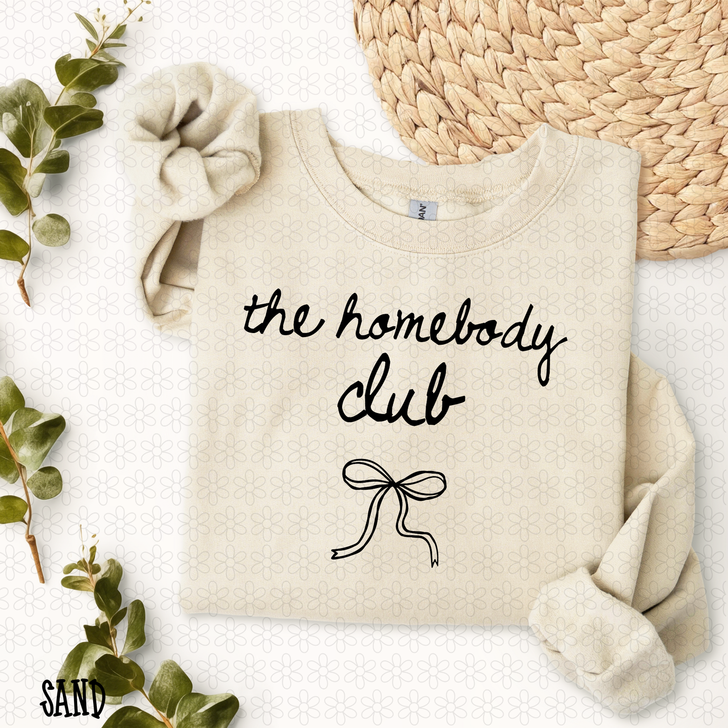 The Homebody Club Bow (Multiple Color Options) DTF Transfer