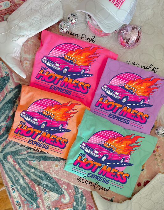 The Hot Mess Express DTF Transfer