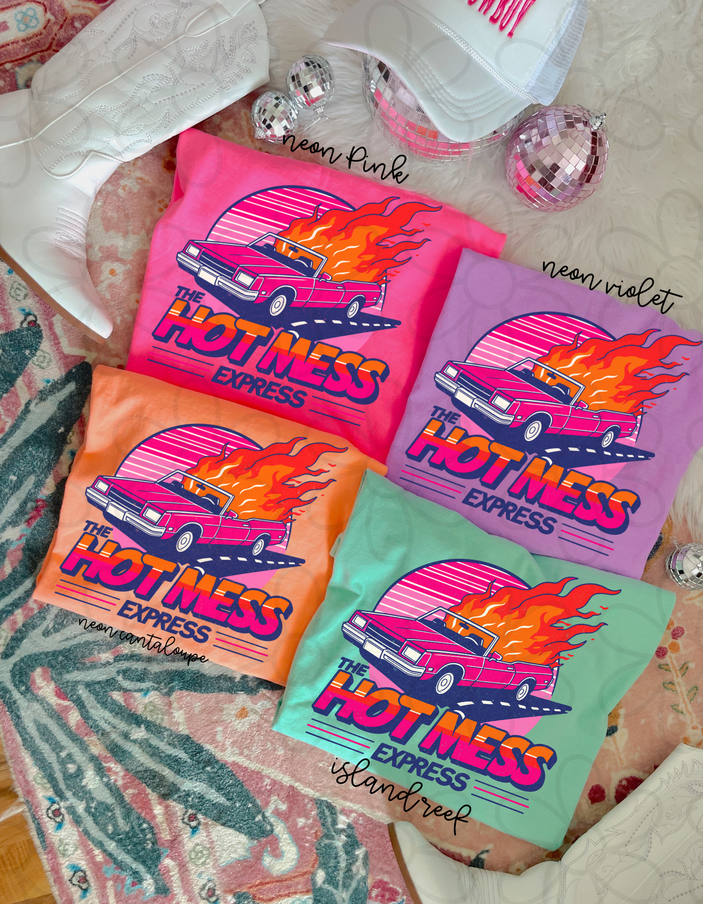 The Hot Mess Express Completed Tee